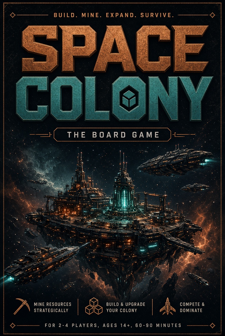 Space Colony board game